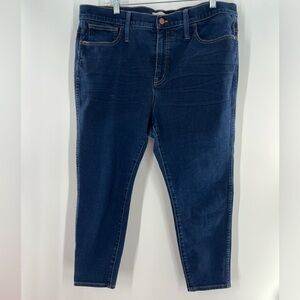 MADEWELL PETITE ROAD TRIPPER JEGGINGS IN PEMBER WASH SIZE 34P